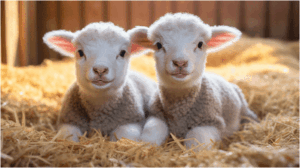 What makes baby sheep (lambs) so cute?